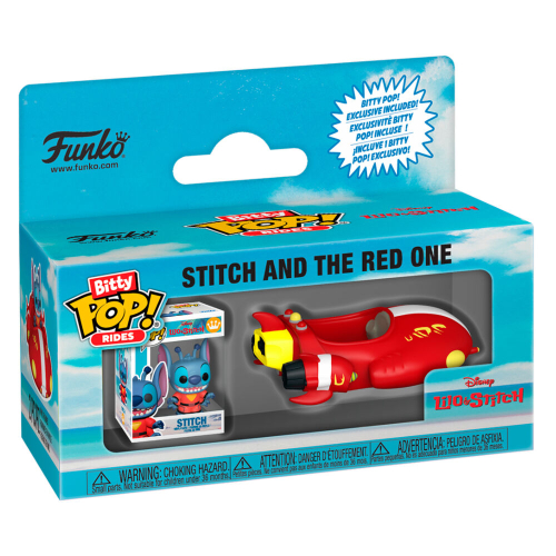 Figura Funko Bitty POP! Rides:Lilo &Stitch - Stitch and the Red One