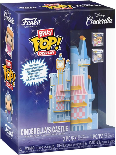 Figura Funko Bitty POP! Display:Disney Cinderella - Cinderella's Castle