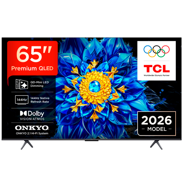 TCL QD-MINILED TV 65"4K UHD 144MZ GOOGLE TV 65P8L