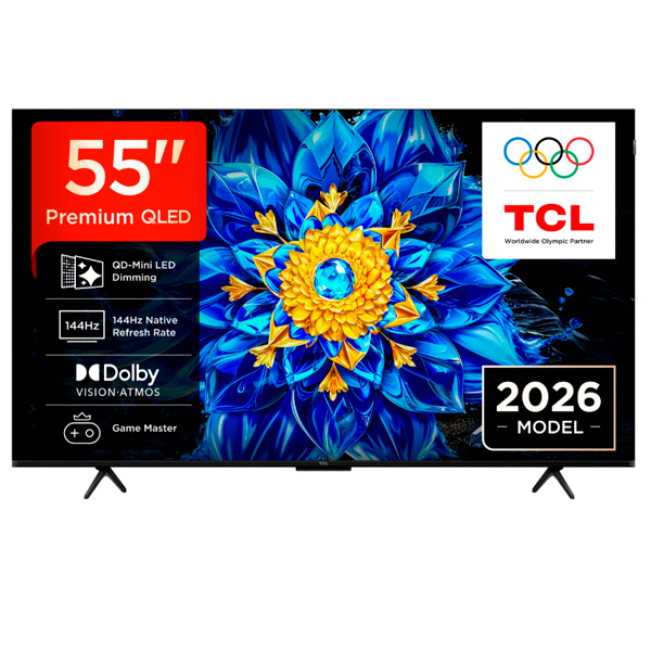 TCL QD-MINILED TV 55"4K UHD 144MZ GOOGLE TV 55P8L