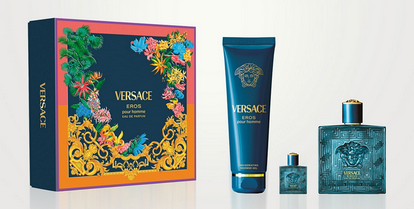 Versace Eros Eau de Parfum 100ml + Gel 150ml + Eau de Parfum 5ml