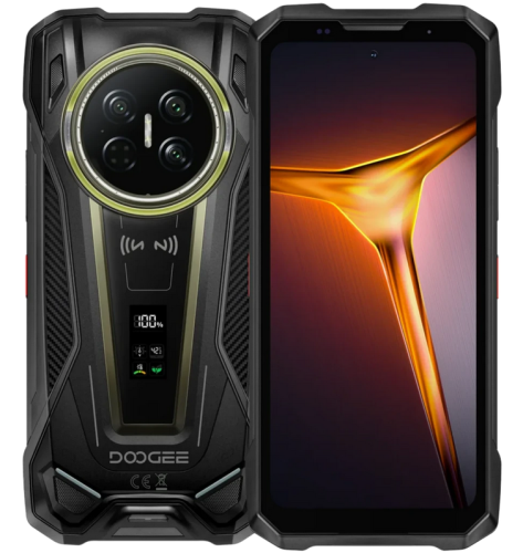 Doogee V Max 2 5G 512 GB Preto IP68 22 000 mAh 16 GB