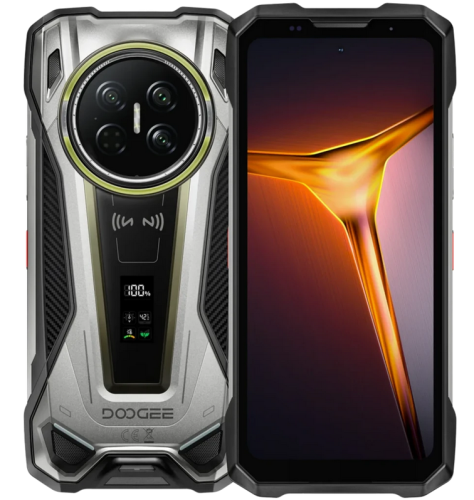 Doogee V Max 2 5G 512 GB Prata IP68 22 000 mAh 16 GB