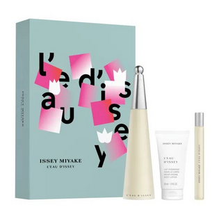 Issey Miyake L'eau D'issey Woman Eau de Toilette 100ml + Loção corporal 50ml + Eau de Toilette 10ml Coffret
