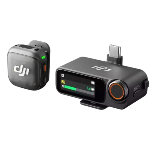 DJI Mic 3 (1TX+1RX) - Microfone sem fios