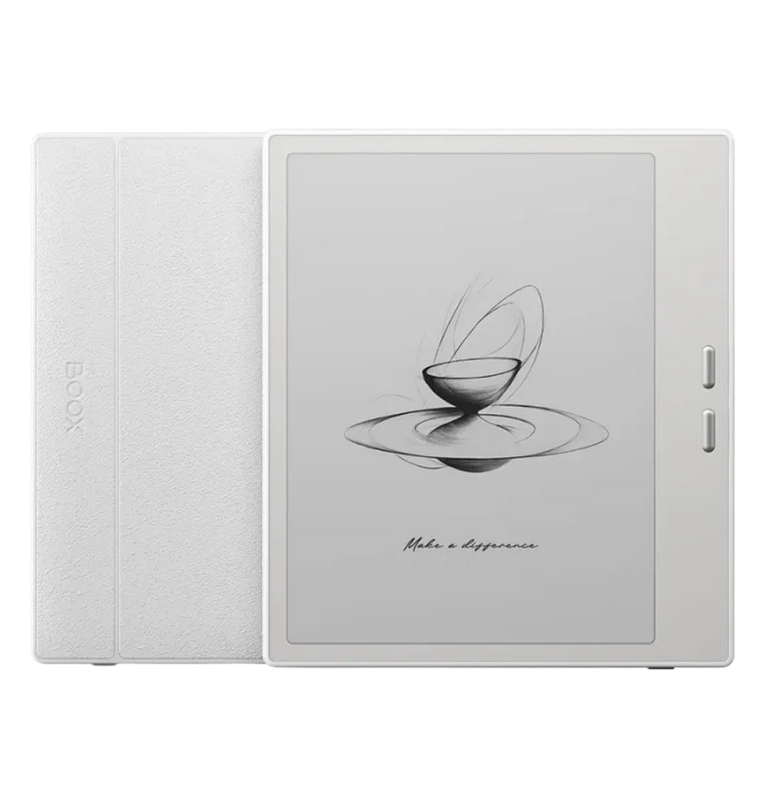 Leitor E-Book BOOX Go 7"64GB Carta 1300 Android 13 Branco