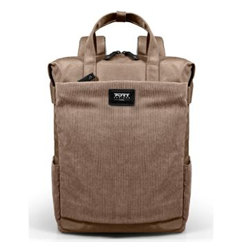 PORT MOCHILA MILANO II ECO TOTE 16"DESERT BROWN