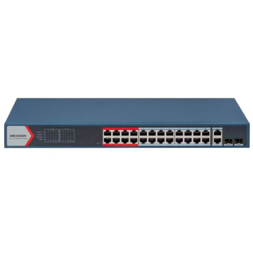 HIKVISION SWITCH 24 PORT FAST ETHERNET SMART POE