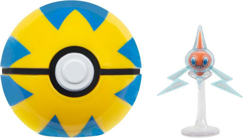 Pokémon Clip N Go Rotom + Quick Ball