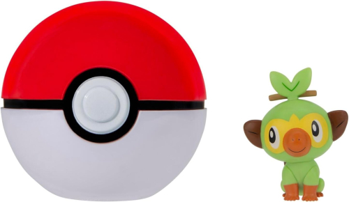 Pokémon Clip N Go Grookey + Poké Ball
