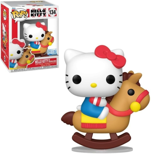 Figura Funko POP! Sanrio:Hello Kitty - Hello Kitty on Rocking Horse 134