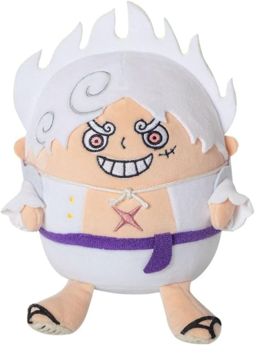 Peluche One Piece - Monkey D. Luffy Gear 5 SD Version 20CM Sakami