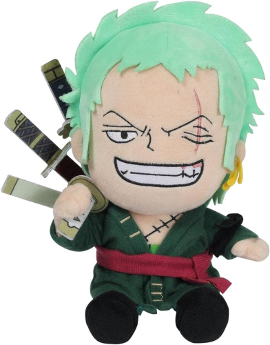 Peluche One Piece - Roronoa Zoro 25CM Sakami
