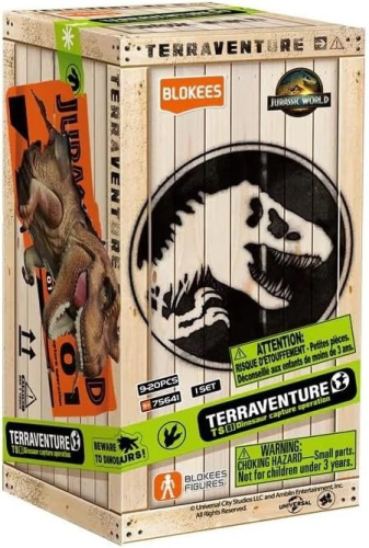 Figura Surpresa Blokees TerraVenture Jurassic World 01