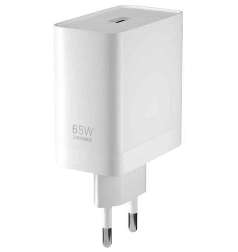 Carregador OnePlus SUPERVOOC de 65 W com USB-A