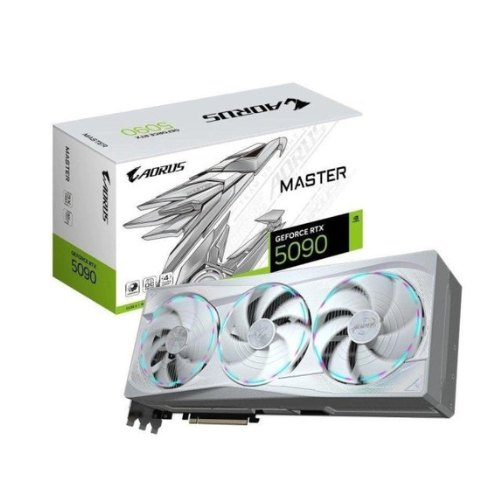 PLACA GRÁFICA GIGABYTE RTX 5090 AORUS MASTER STEALTH ICE 32GB