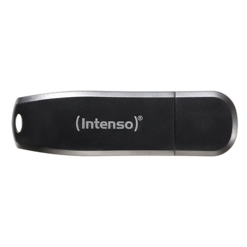 INTENSO PENDRIVE 128GB USB 3.2 SPEEDLINE PRETA