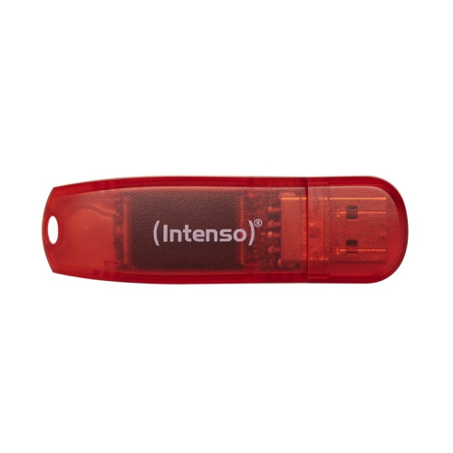 INTENSO PENDRIVE 32GB USB 2.0 RAINBOWLINE VERMELHA