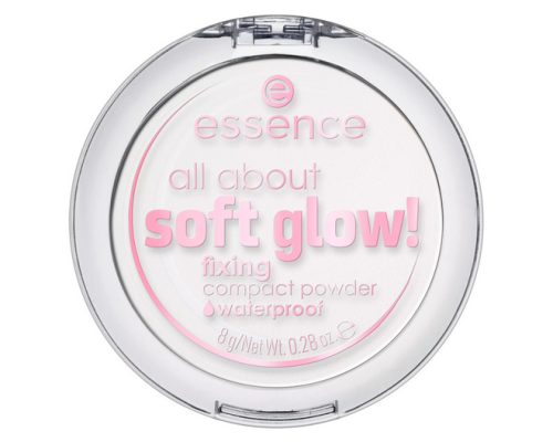 Essence Cosmetics All About Soft Glow! Po Compacto Resistente Al Agua 8g