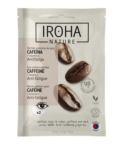 Iroha Nature Cafeina Patches Contorno De Olhos 8ml