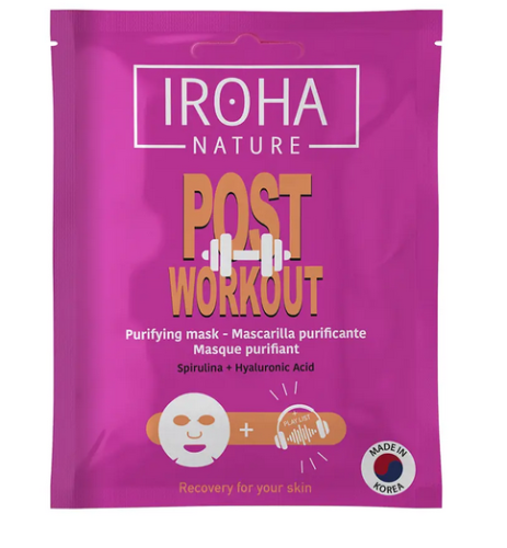 Iroha Nature Post Workout Mascarilla Facial 1 Un