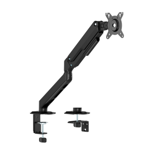 Aisems Suporte de Mesa Eco com Contrapeso Giratorio e Inclinável para Monitor/TV de 17-32"- 1 Braço e 3 Pivotes - Peso máximo 9Kg - Preto