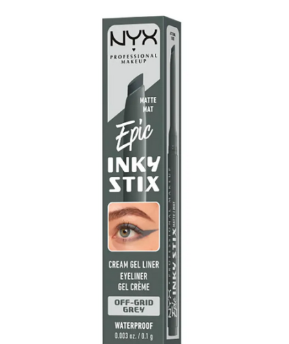 Nyx Epic Inky Stix Eyeliner Cream Gel Waterproof Off-Grid Grey 0,1g