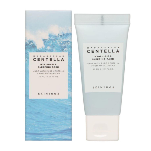 SKIN1004 Madagascar Centella Hyalu-cica Sleeping Pack Máscara de Noite Hidratante Aperfeiçoadora da Pele 30ml