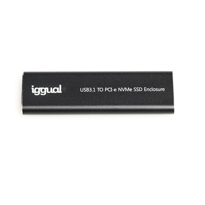 iggual Caixa externa USB-C 3.1 SSD M.2 NVMe y SATA