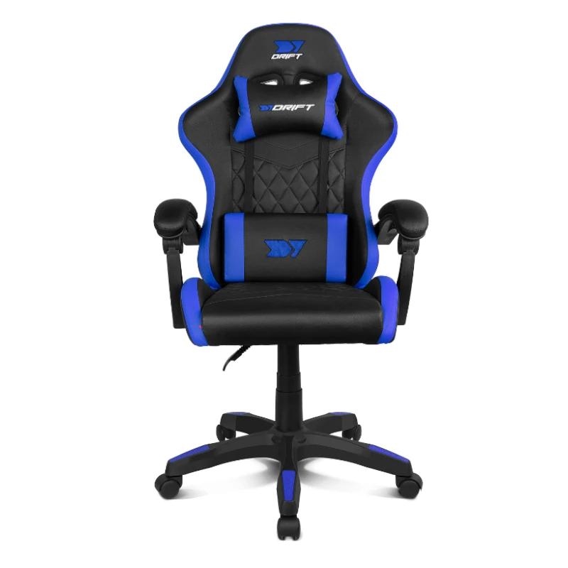 Cadeira Gaming Drift DR35 Preto-AZUL Eléctrico
