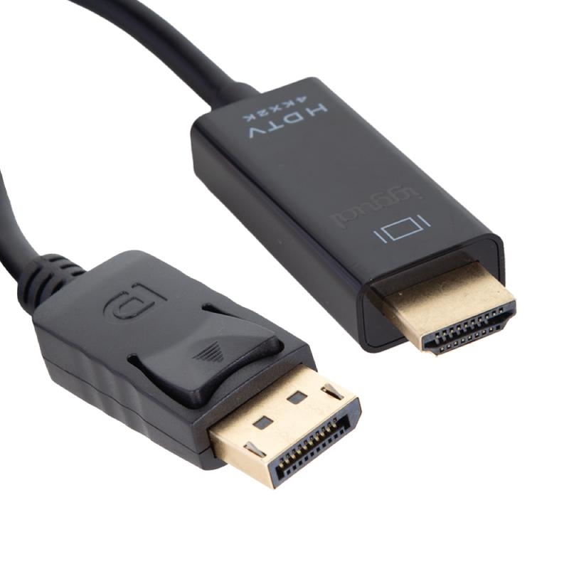 iggual Cabo DisplayPort (M) a HDMI (M) 4K 2metros