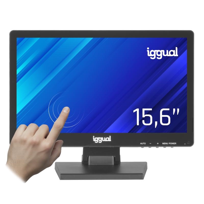 iggual Monitor táctil capacitivo 15,6"16:9 HD+