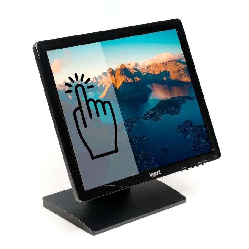 iggual Monitor táctil resistivo 17"USB VGA HDMI
