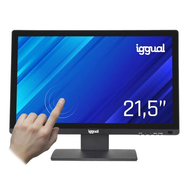 iggual Monitor táctil capacitivo 21,5"16:9 FHD