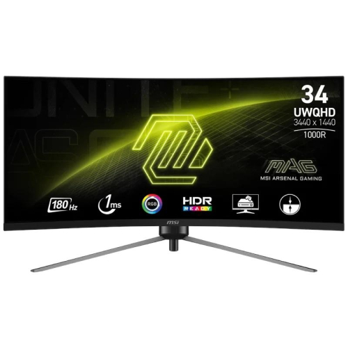MONITOR MSI MAG345CQR E20 MONITOR34"UWQHD 200hZ curv