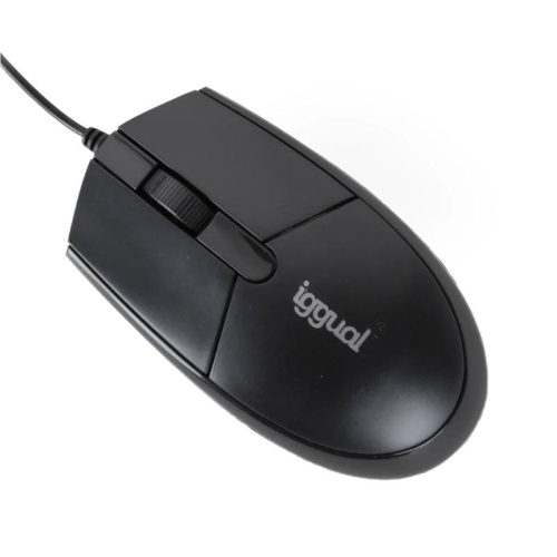 iggual Rato óptico COM-BASIC3-800DPI Preto