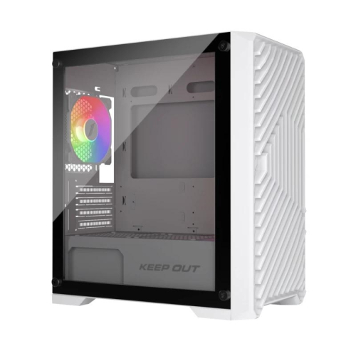 Keep Out Caixa M-Atx XC-220W 4FANS Usb3.0 White