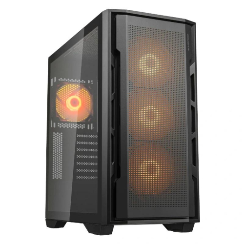 Cougar Caixa Miditorre Uniface Rgb Black