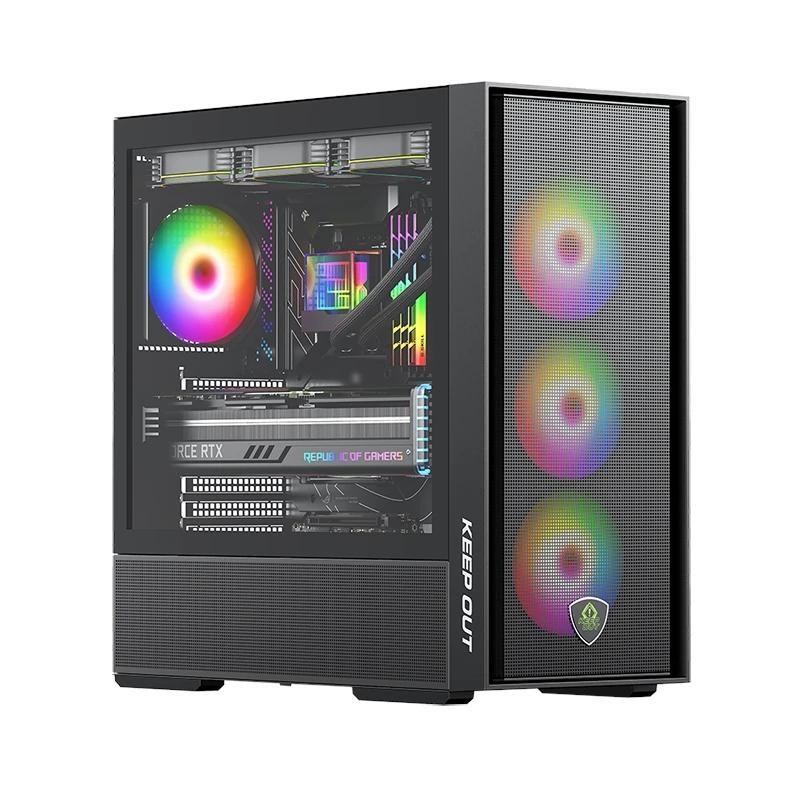 Keep Out Caixa M-Atx KO XC-805 MESH ARGB USB3 Black