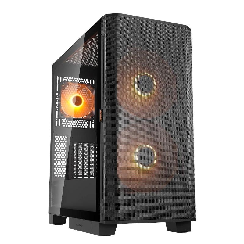 Cougar Caixa Semitorre Airface Flo RGB Black