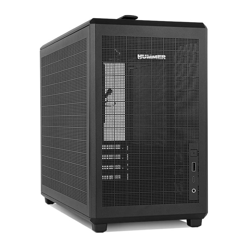 NOX Caixa Mini torre M-ATX HUMMER REFRESH mesh Preto