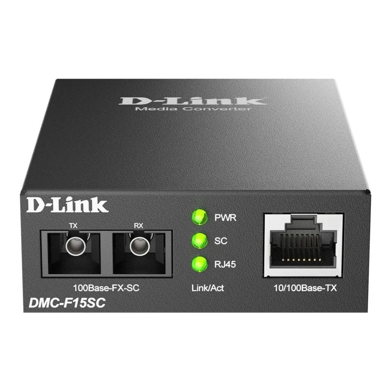 Conversor de mídia D-Link DMC-F15SC SC SM 15Km