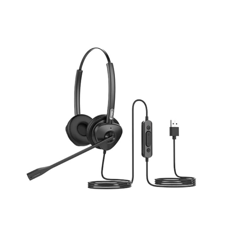 Fanvil HT302-U Auriculares Doble,Porta USB,ENC