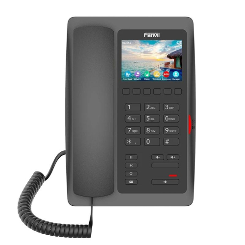 Fanvil H5W-B Hotel Teléfono IP,con PoE,WiFi 2.4G