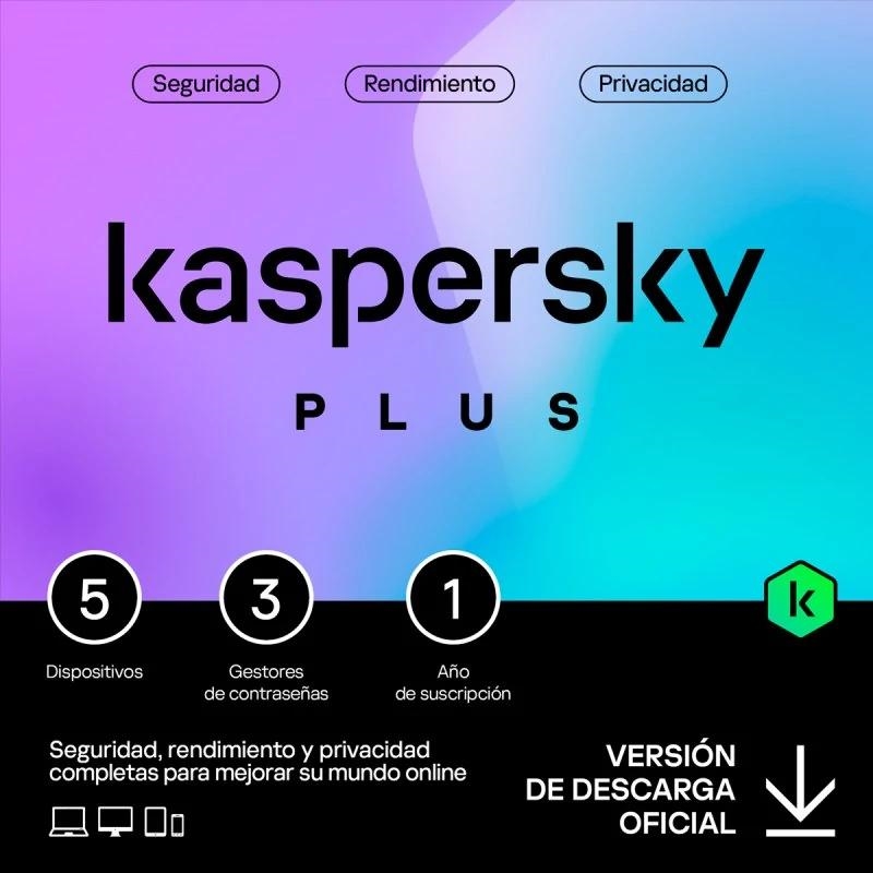 Kaspersky Plus 5L/1 Ano ESD