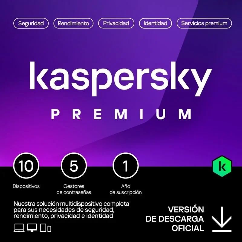 Kaspersky Premium 10L/1 Ano ESD