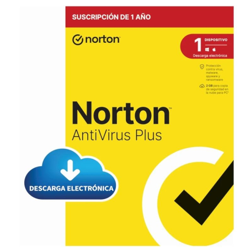 Norton Antivirus PLUS 2GB ES 1L/1 Ano ESD