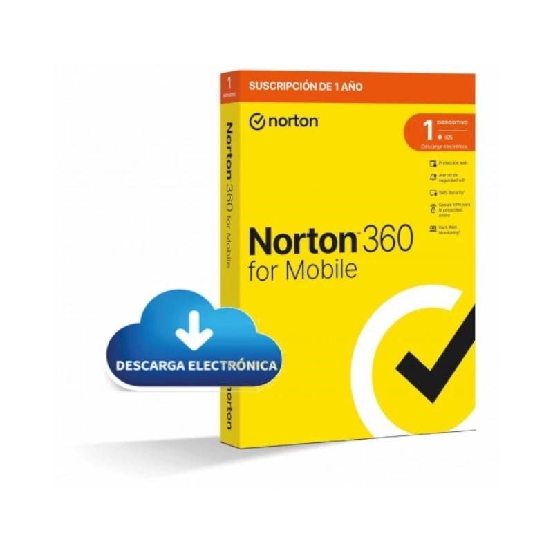 Norton 360 MOBILE ES 1L/1 Ano ESD