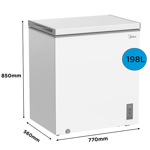 ARCA HORIZONTAL MIDEA - MDRC284FZE01