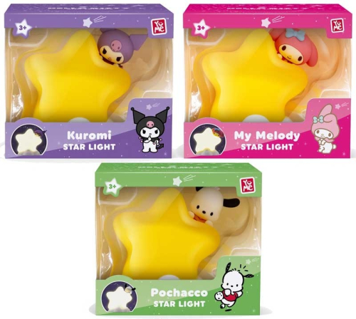 Figura Yume Hello Kitty and Friends Bedside Light Star Light Series (Sortido)